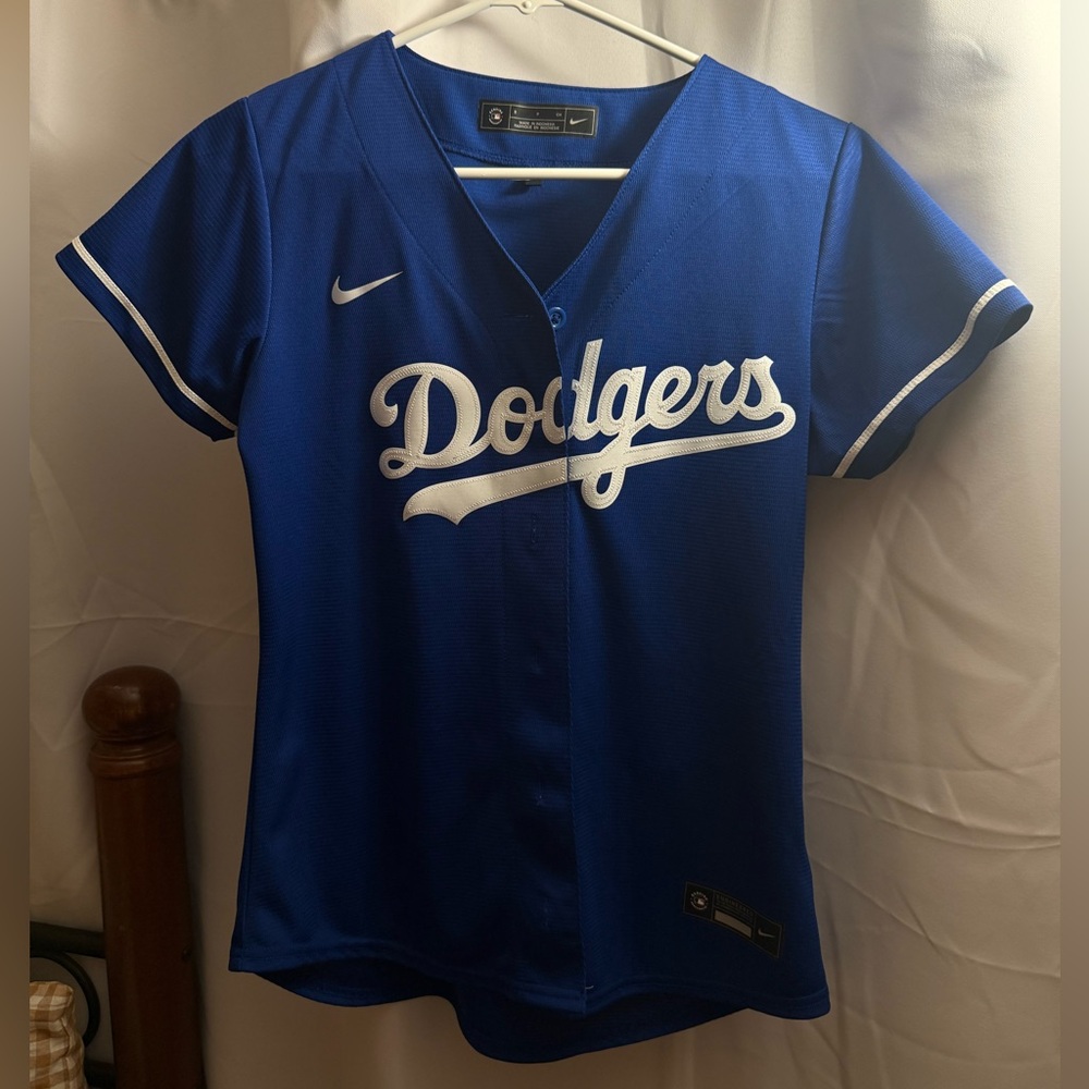 Nike Blue Dodgers Baseball Jersey